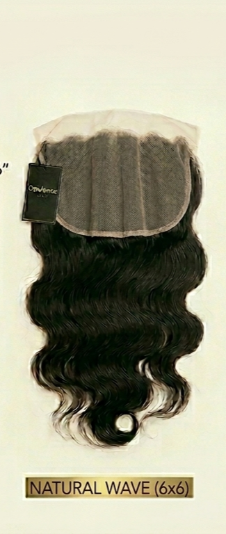 HD LACE SINGLE DONOR CLOSURE (6x6)