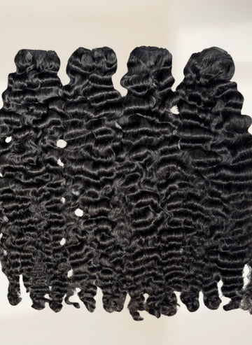 4-BUNDLE DEALS- VIETNAMESE SINGLE DONOR BURMESE CURLY 22”-28” ONLY